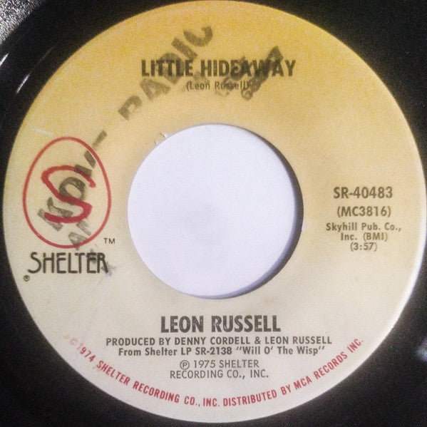 Leon Russell - Back To The Island (7", 45 RPM, Single) (Very Good (VG))