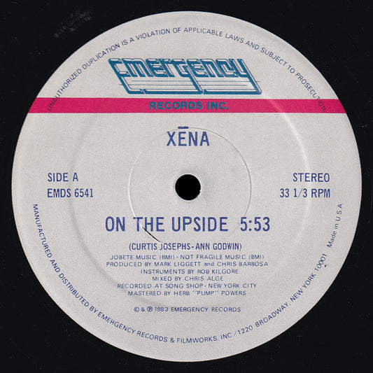 Xena - On The Upside (12", 33 ⅓ RPM) (Very Good Plus (VG+))