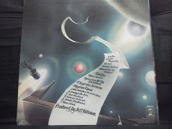 Kansas - Leftoverture (LP, Album) (Very Good Plus (VG+))