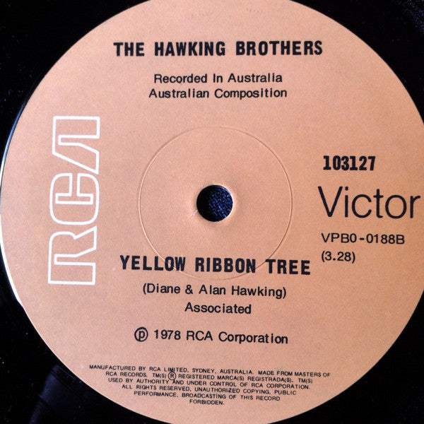 The Hawking Brothers - One Day At A Time (7", 45 RPM, Single) (Very Good (VG))