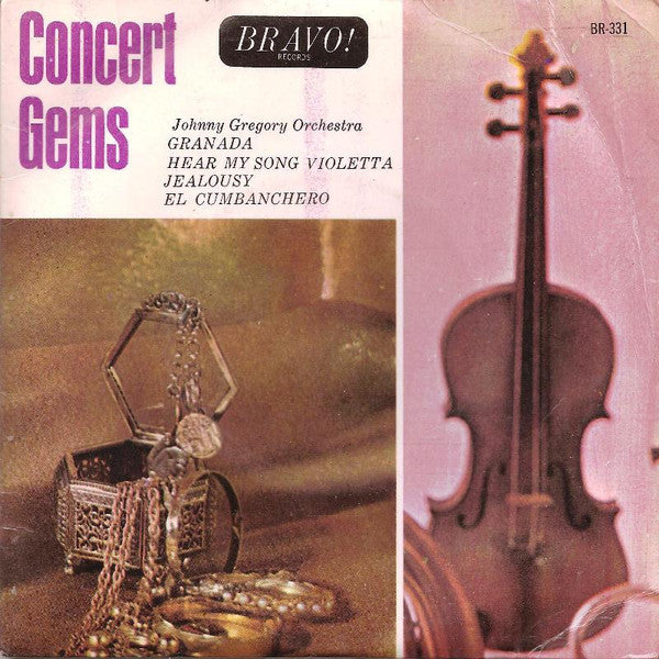 John Gregory And His Orchestra - Concert Gems (7", 45 RPM, EP) (Good Plus (G+))