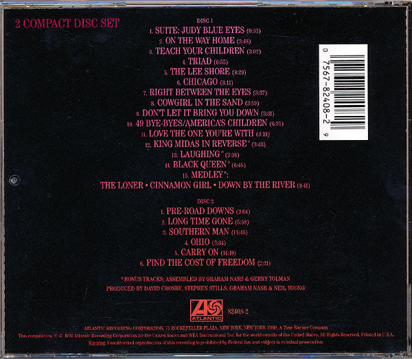 Crosby, Stills, Nash & Young - 4 Way Street (2xCD, Album, RE, RM, RP) (Very Good (VG))