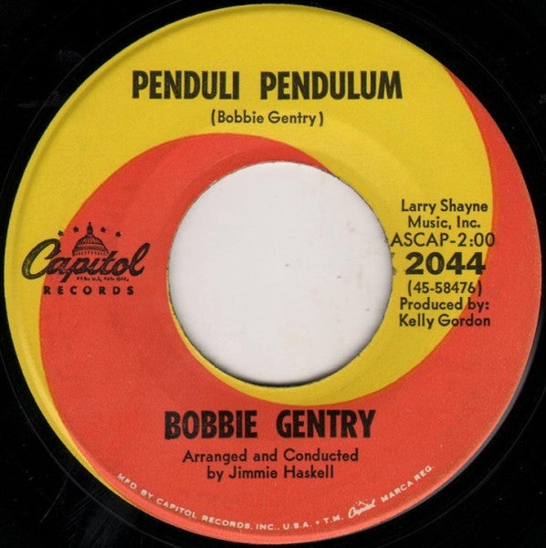 Bobbie Gentry - Okolona River Bottom Band (7", 45 RPM, Single) (Very Good (VG))