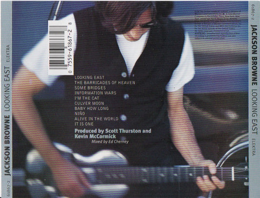Jackson Browne - Looking East (CD, Album) (Good Plus (G+))