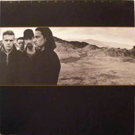 U2 - The Joshua Tree (LP, Album) (Very Good (VG))