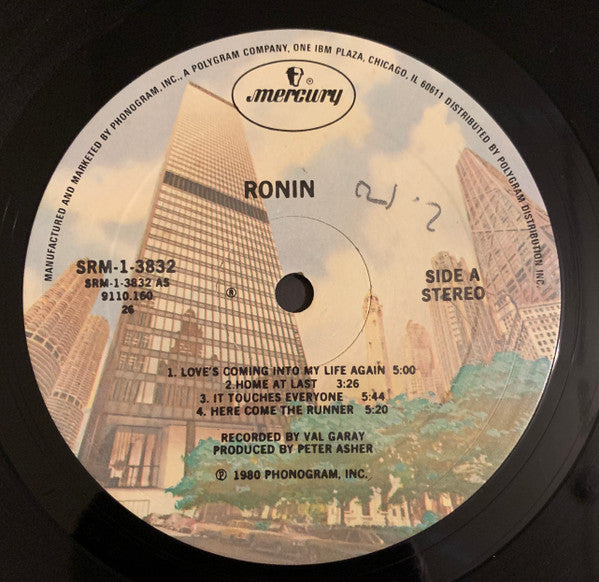 Ronin - Ronin (LP, Album) (Very Good Plus (VG+))