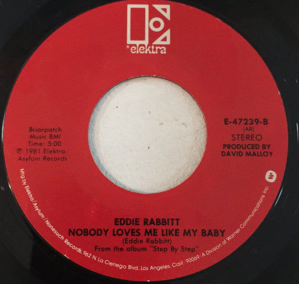 Eddie Rabbitt - Someone Could Lose A Heart Tonight / Nobody Loves Me Like My Baby (7", 45 RPM, Single) (Very Good (VG))