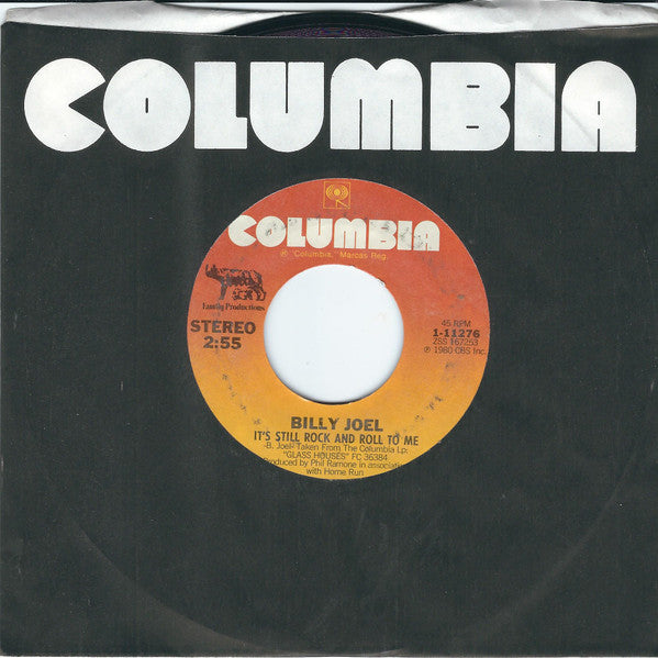 Billy Joel - It's Still Rock And Roll To Me (7", 45 RPM, Single, Styrene) (Very Good (VG))