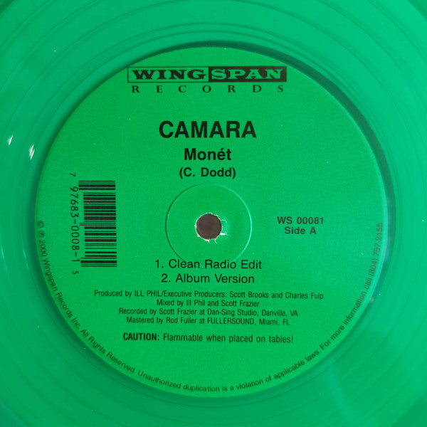 Camara - Monét (12", 33 ⅓ RPM, Single) (Very Good (VG))