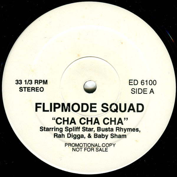 Flipmode Squad - Cha Cha Cha (12", 33 ⅓ RPM, Promo) (Very Good Plus (VG+))