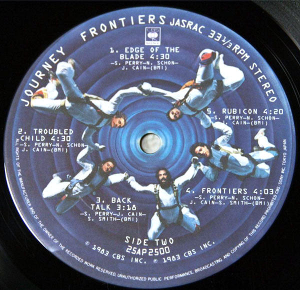 Journey - Frontiers (LP, Album, Stereo) (Near Mint (NM or M-))