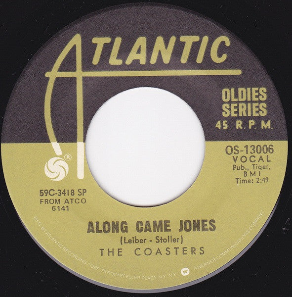 The Coasters - Yakety Yak / Along Came Jones (7", 45 RPM, RE) (Very Good (VG))