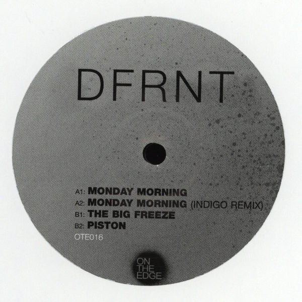 DFRNT - The Big Freeze (12", 33 ⅓ RPM, EP) (Very Good Plus (VG+))