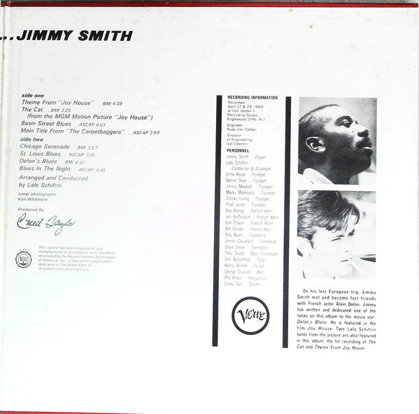 Jimmy Smith - The Cat (LP, Album, RE) (Very Good Plus (VG+))