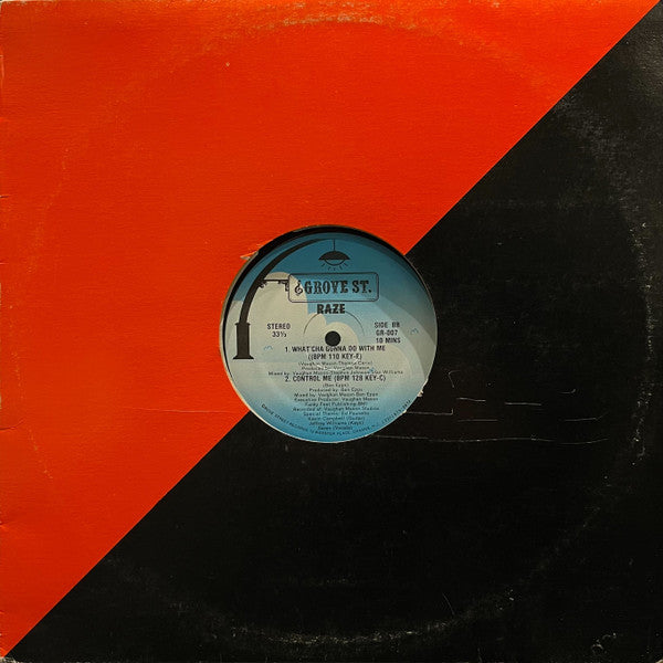 Raze - Let The Music Move U (12", 33 ⅓ RPM) (Very Good Plus (VG+))