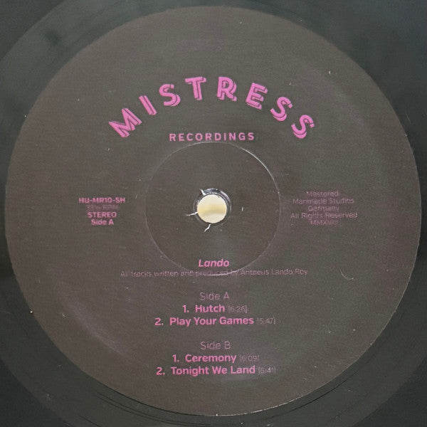 Lando - Mistress 10 (12") (Mint (M))