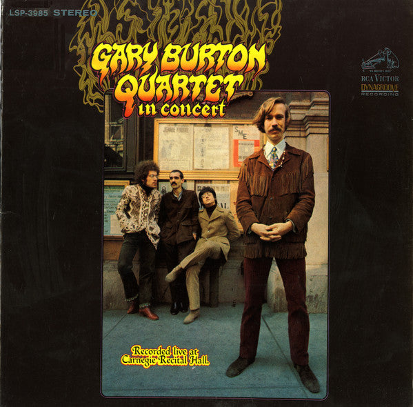 Gary Burton Quartet - In Concert (LP, Album, Stereo) (Good Plus (G+))