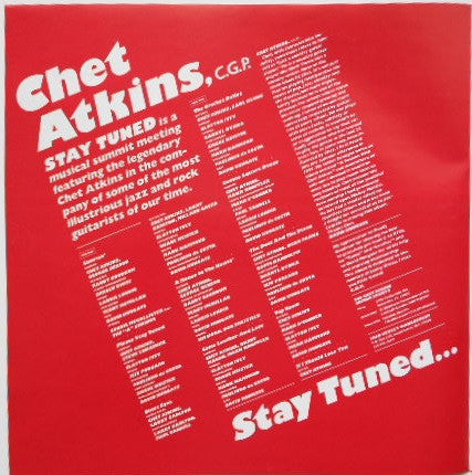 Chet Atkins - Stay Tuned (LP, Album) (Very Good Plus (VG+))