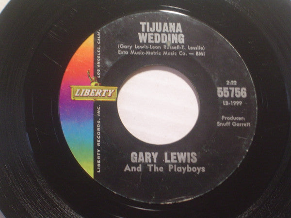 Gary Lewis & The Playboys - This Diamond Ring / Tijuana Wedding (7", 45 RPM, Single, RP, Styrene) (Very Good (VG))