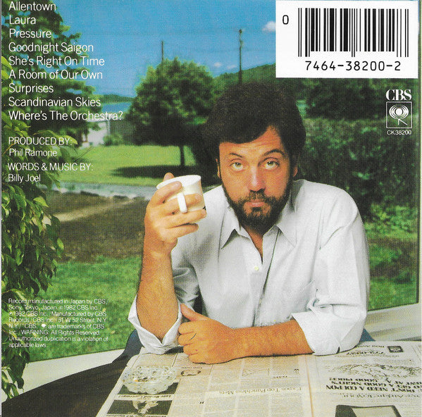 Billy Joel - The Nylon Curtain (CD, Album, RE, RP, Stereo) (Very Good (VG))