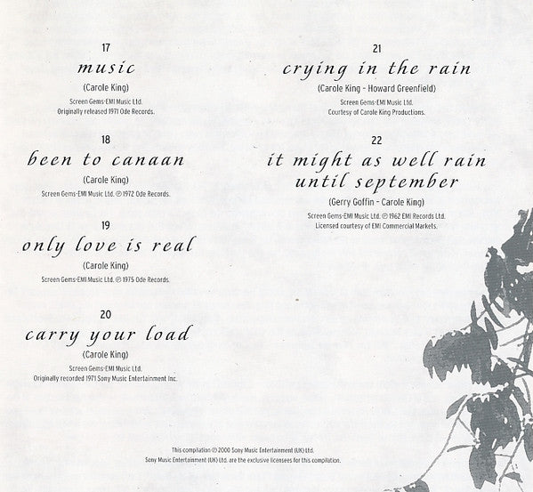 Carole King - Natural Woman - The Very Best Of Carole King (CD, Comp, Stereo) (Good Plus (G+))