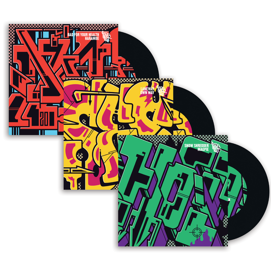 POSSESHOT PACK - Incl 3 x 7" Vinyl + Poster