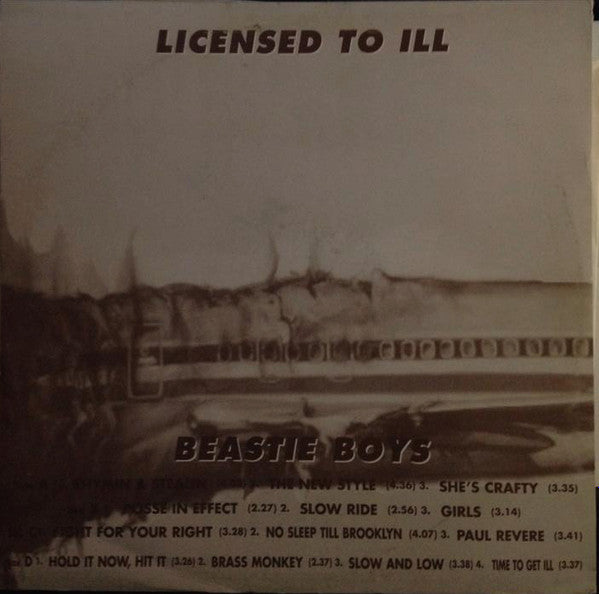 Beastie Boys - Licensed To Ill (Unofficial) (2XLP, Album) (Very Good (VG))