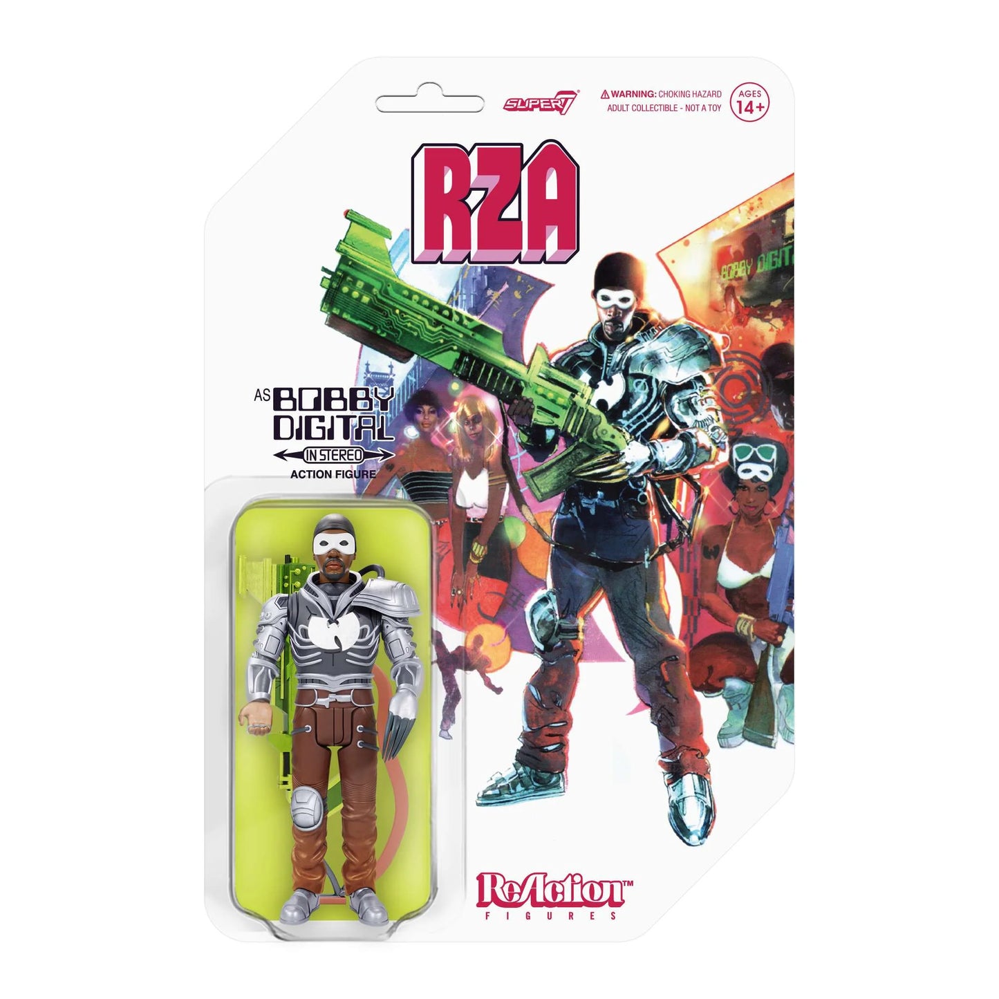 RZA ReAction Figure - Bobby Digital