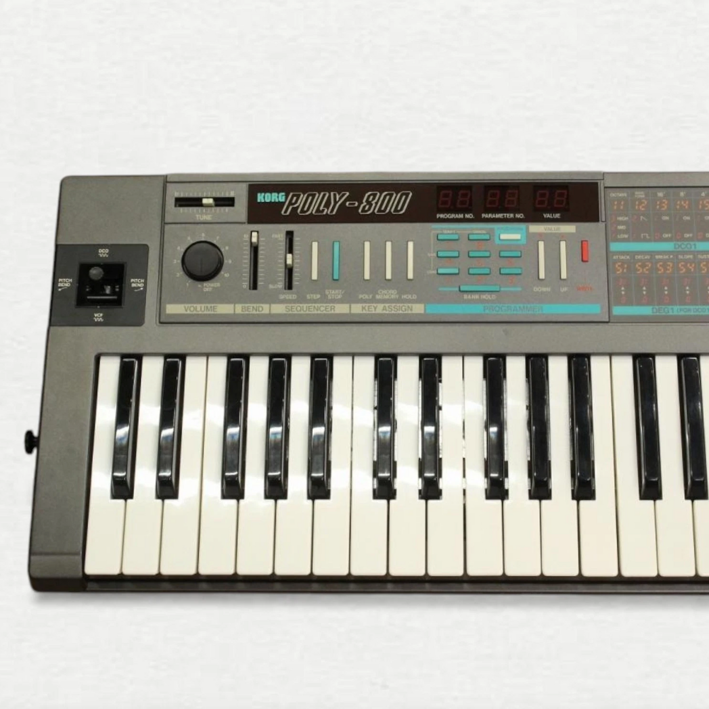 Korg Poly-800 Polyphonic Keyboard Synthesizer 1983