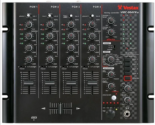 Vestax VMC004XLU 4 Channel Mixer