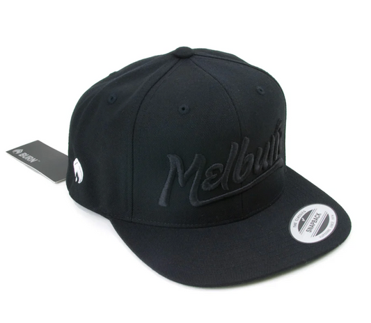 MELBURN SNAPBACK Black Cap