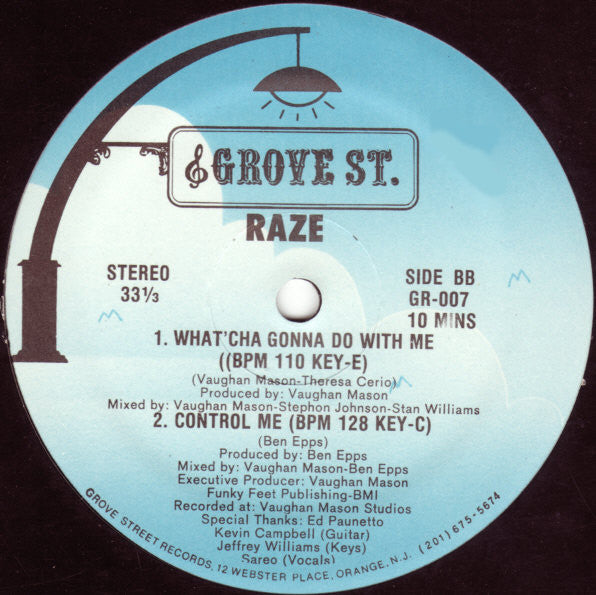 Raze - Let The Music Move U (12", 33 ⅓ RPM) (Very Good Plus (VG+))