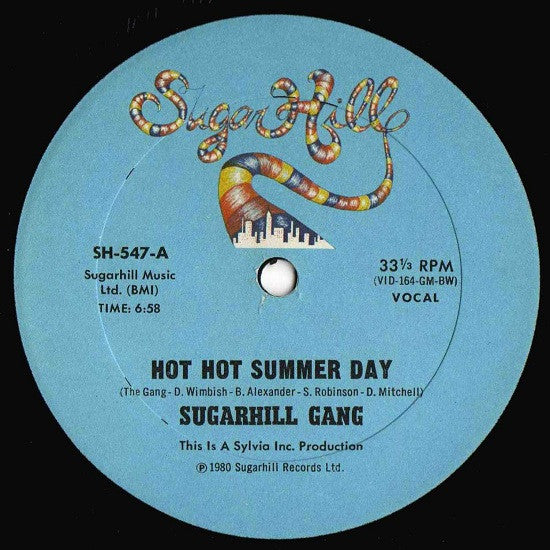 Sugarhill Gang - Hot Hot Summer Day (12", 33 ⅓ RPM) (Good Plus (G+))
