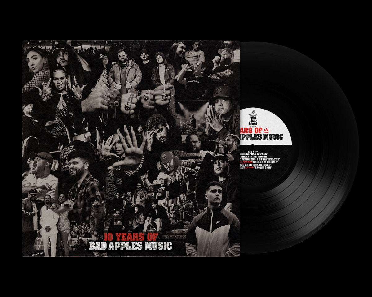 Various - Bad Apples Music 10th Anniversary Compilation (LP, Comp, Stereo) (Mint (M))