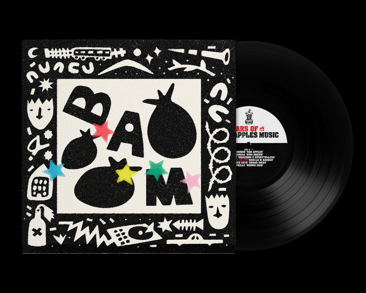 Various - Bad Apples Music 10th Anniversary Compilation (LP, Comp, Stereo) (Mint (M))