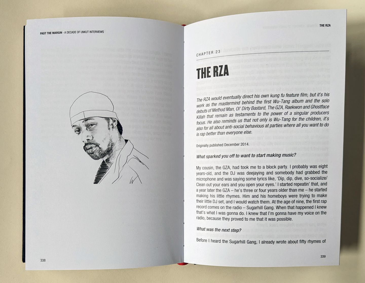 Past The Margin: A Decade of Unkut Interviews Book