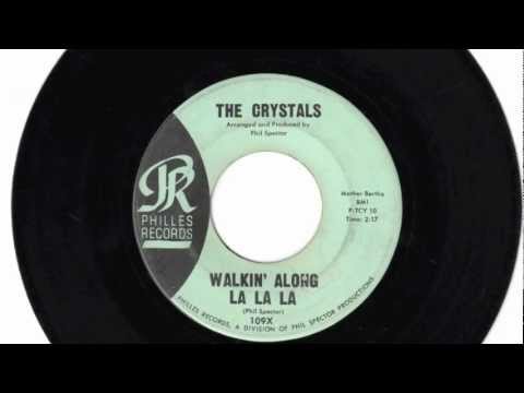 The Crystals - "Walkin' Along La La La" (1963, Phil Spector instrumental 45)