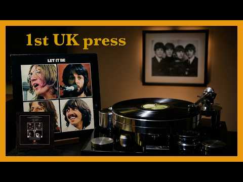 Beatles - 1st  UK press - Let It Be - side 1
