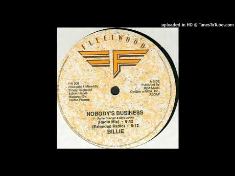 Nobody's Business (Extended Radio) - Billie