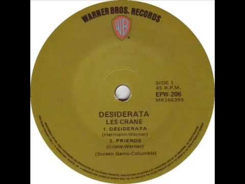 Les Crane - Desiderata
