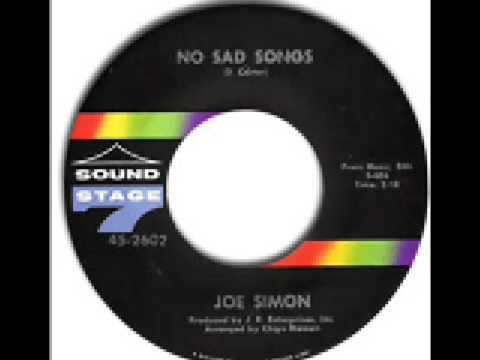 joe simon - no sad songs