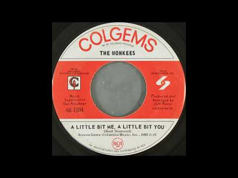 The Monkees A little bit me A little bit you 45 rpm Vinyl