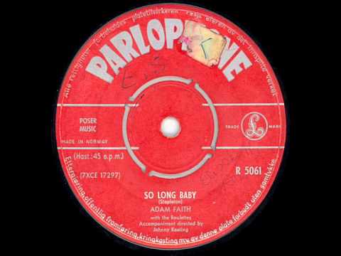 Adam Faith   So Long Baby