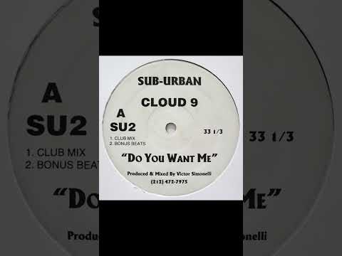 Do You Want Me (Club Mix) CLOUD 9 1992. #ukgarage