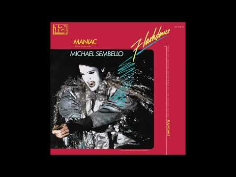 Michael Sembello - Maniac (Jellybean Remix; Long Version) (12-inch Single) - Vinyl recording HD