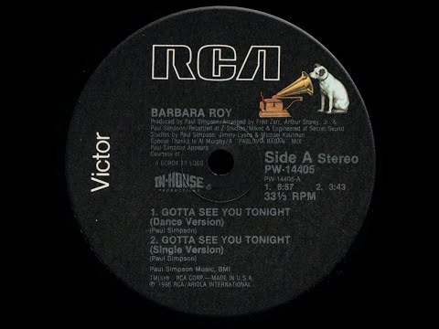 Barbara Roy - Gotta See You Tonight - Dance Version '86
