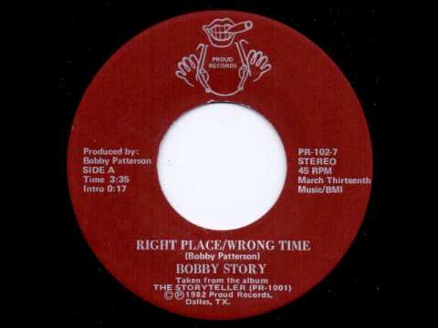 Bobby Story - Right place, wrong time