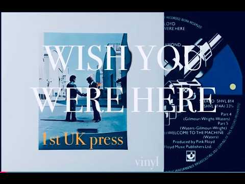 Pink Floyd - 1st UK press - Wish You Were Here - side 1