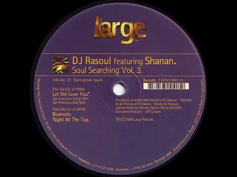 DJ Rasoul - Let Me Love You (San Francisco Vocal Vibe)
