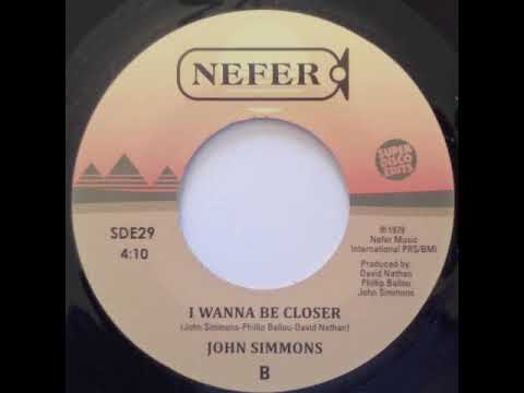 John Simmons - I Wanna Be Closer